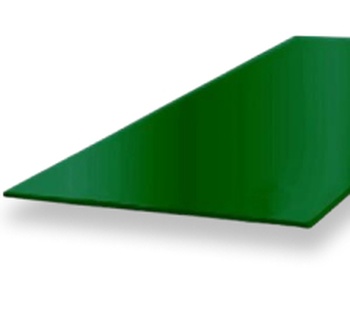 Гл. лист RAL 6005 "Зеленый мох" 1250*2500 в плёнке
