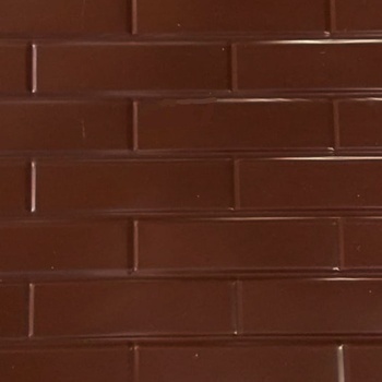 Профлист СПК-А "под кирпич" Шоколад RAL 8017 2,60х1,22м.